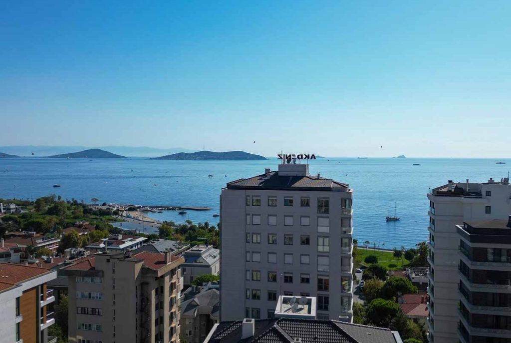 Erenköy Sahile 5.Binada Deniz Manzaralı Dubleks Daire